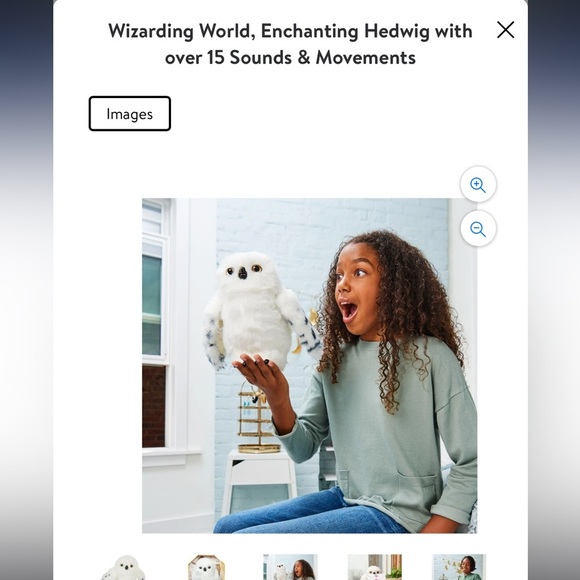Wizarding World Harry Potter Enchanting Hedwig with over 15 Sounds & Movements - Picture 2 of 15